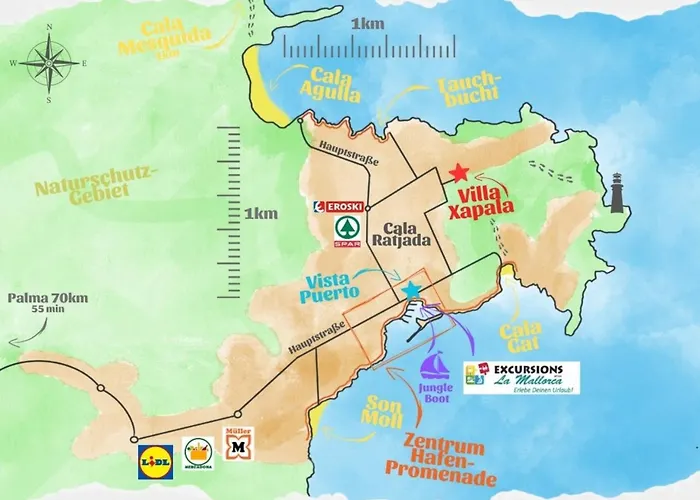 Xapala Exklusive Traumvilla Mit 7 Schlafzimmern In Ruhiger Lage Bei *